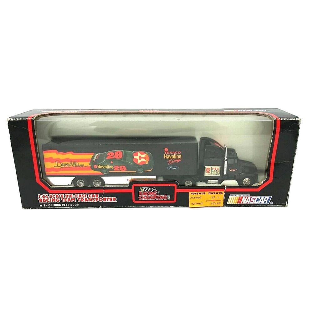 Davey Allison HAVOLINE 1992 Racing Champions 1:64 Racing Team Transporter